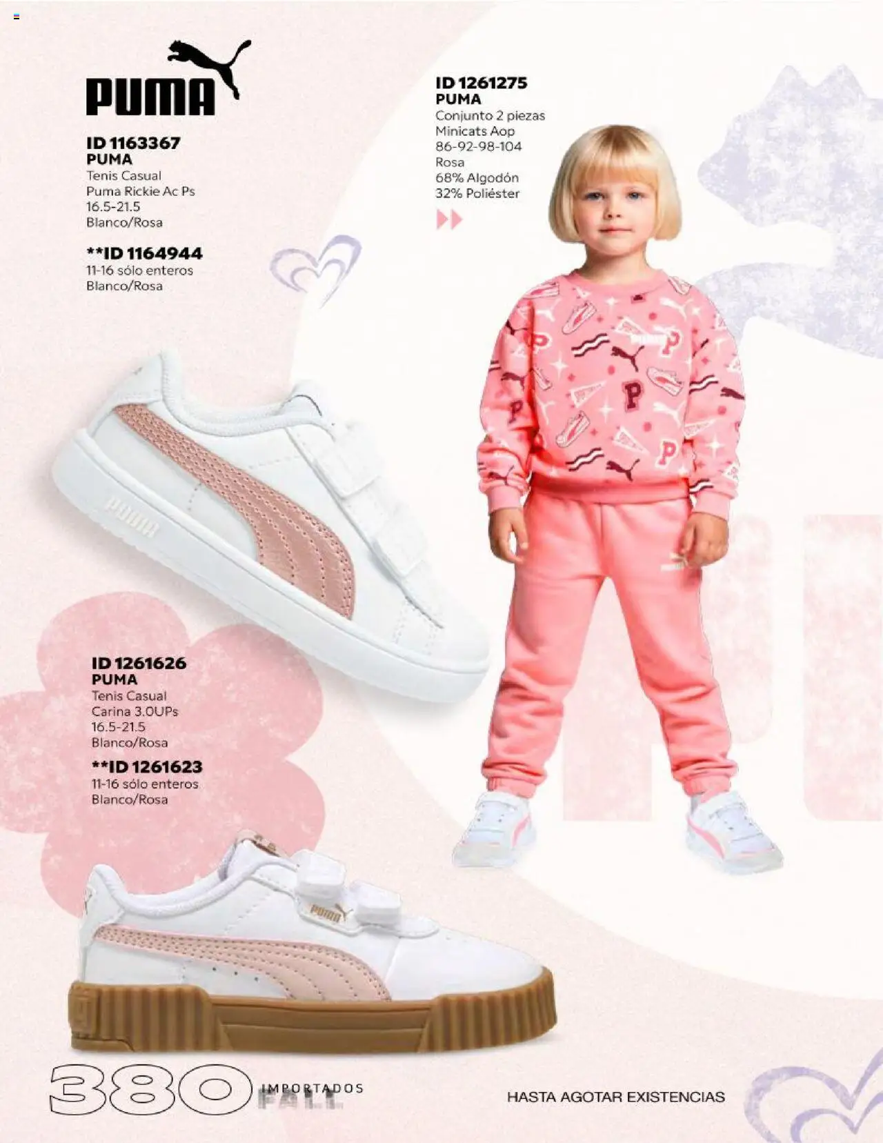 Nuevas ofertas de Price Shoes válidas en toda la República Mexicana desde el 18.10.2025. ¡Encuentra las mejores ofertas en Price Shoes catálogo Fall Importados segunda! | Página: 378 | Productos: Tenis, Algodón, Conjunto