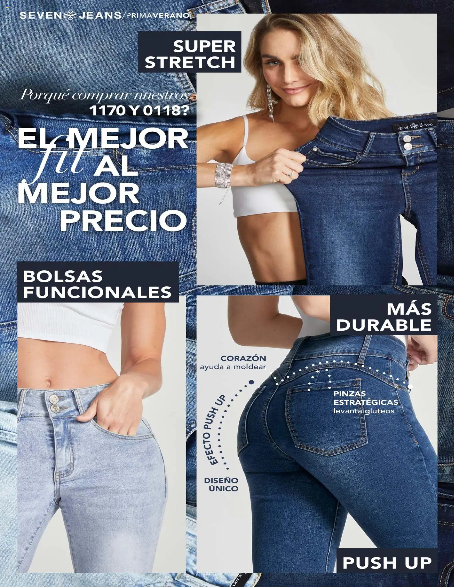 Nuevas ofertas de Price Shoes válidas en toda la República Mexicana desde el 09.02.2026. ¡Encuentra las mejores ofertas en Price Shoes catálogo Seven Jeans Denim! | Página: 37