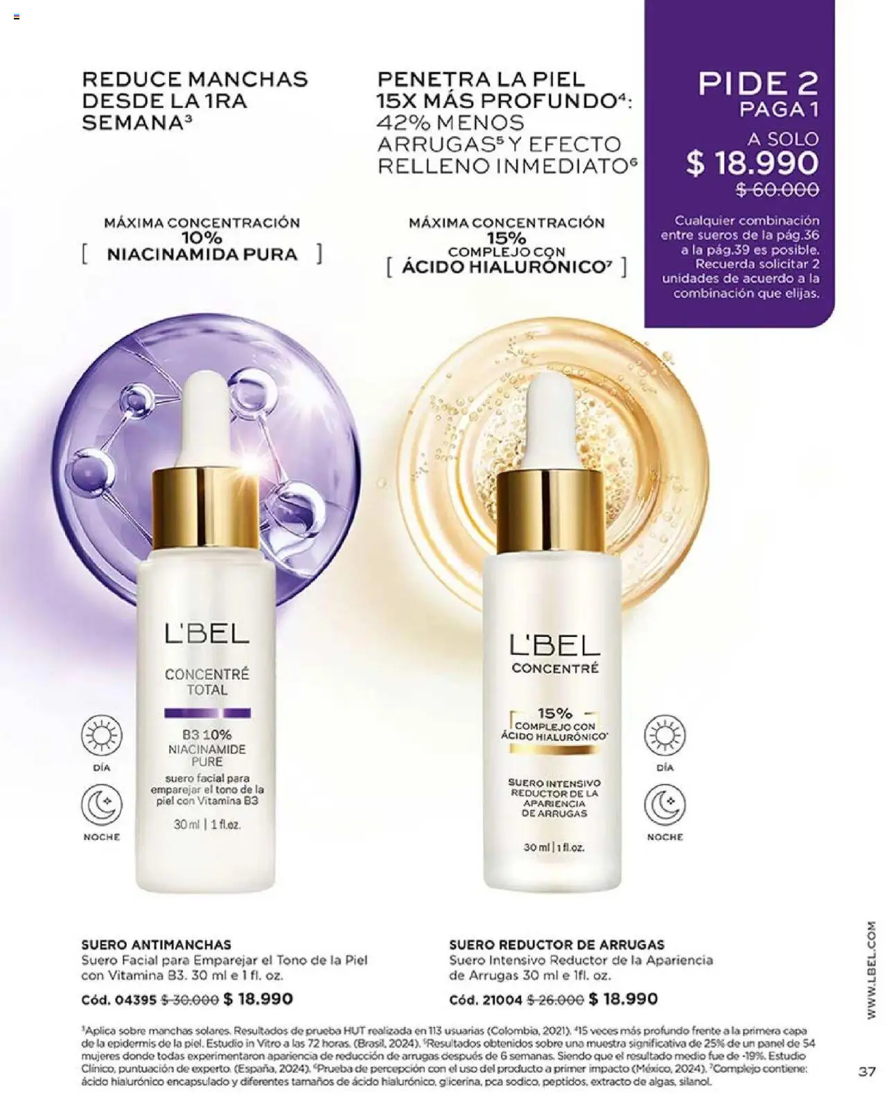 Catálogo L'Bel Campaña 17 │ válido desde el 14.10.2025 | Página: 37 | Productos: Sobre