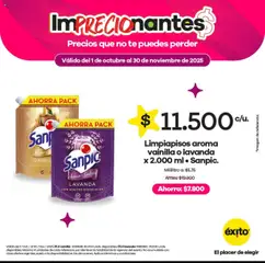Éxito - Catálogo -  Vista previa de la revista de la tienda Éxito valido desde el 01.10.2025 | Página: 14