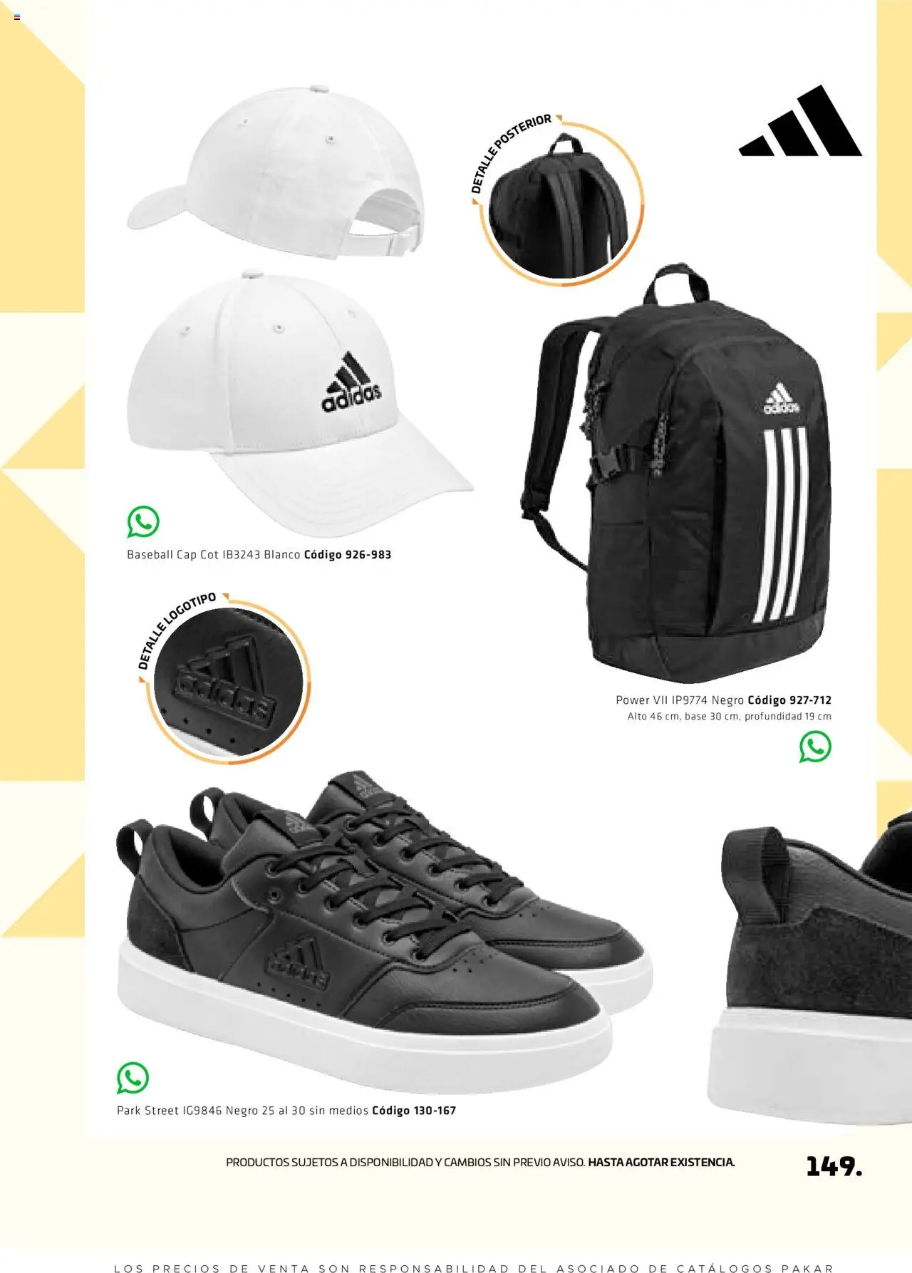 Nuevas ofertas de SC Pakar válidas en toda la República Mexicana desde el 29.08.2025. ¡Encuentra las mejores ofertas en SC Pakar - Catálogo Otoño Men Tomo 1! | Página: 149