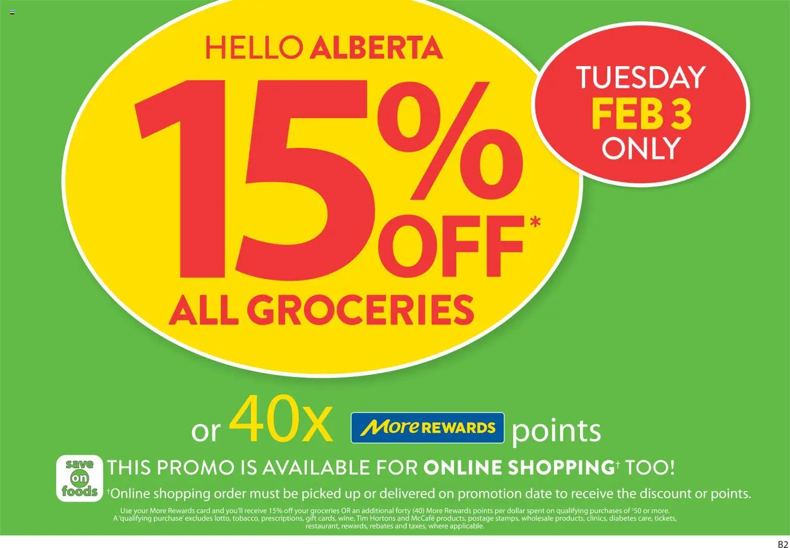 Save on foods flyer valid from 29.01.2026 | Page: 1