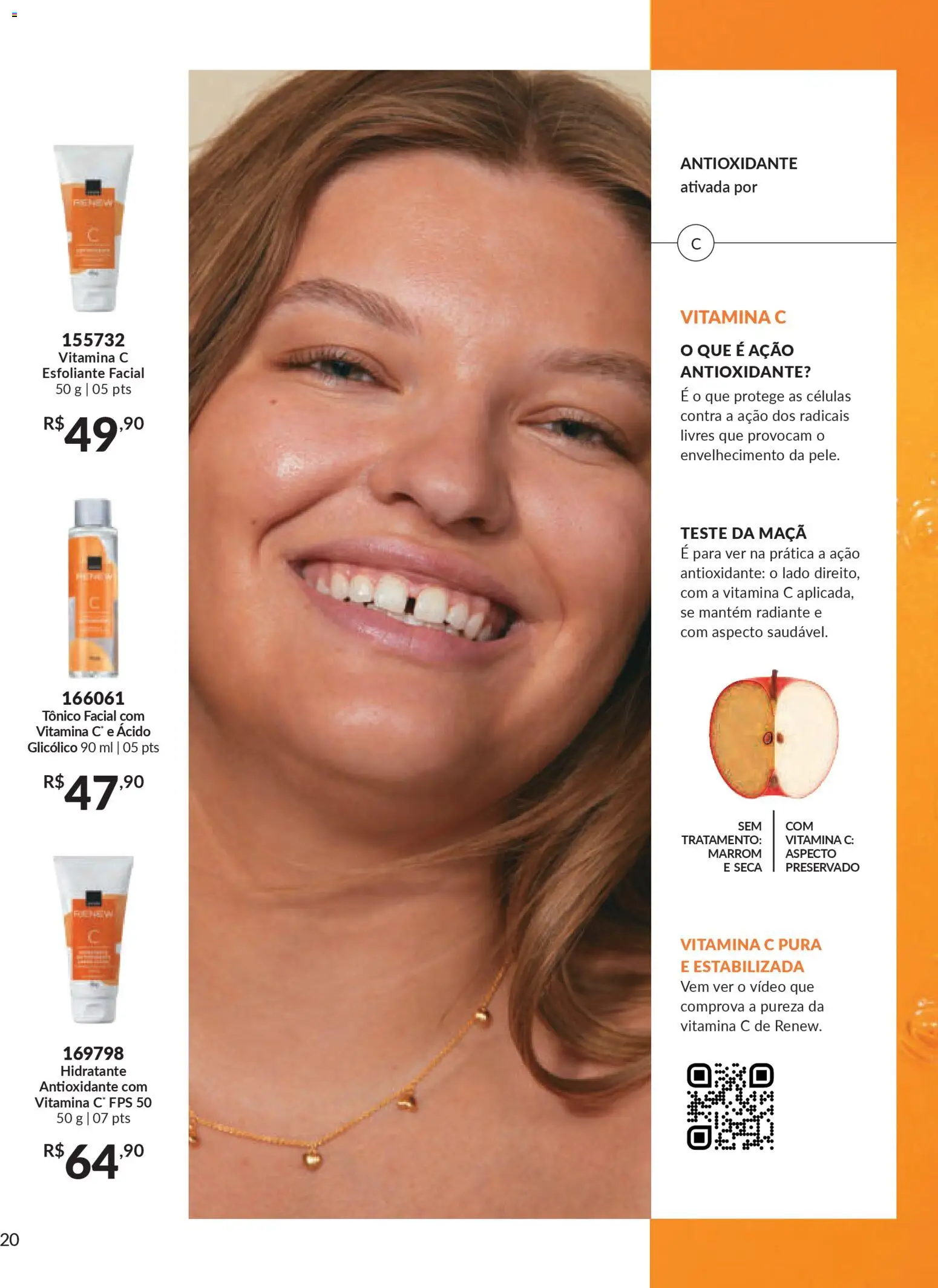 Avon Folheto - válido de 18.02.2026 | Página: 20 | Produtos: Tônico, Vídeo, Vitamina c