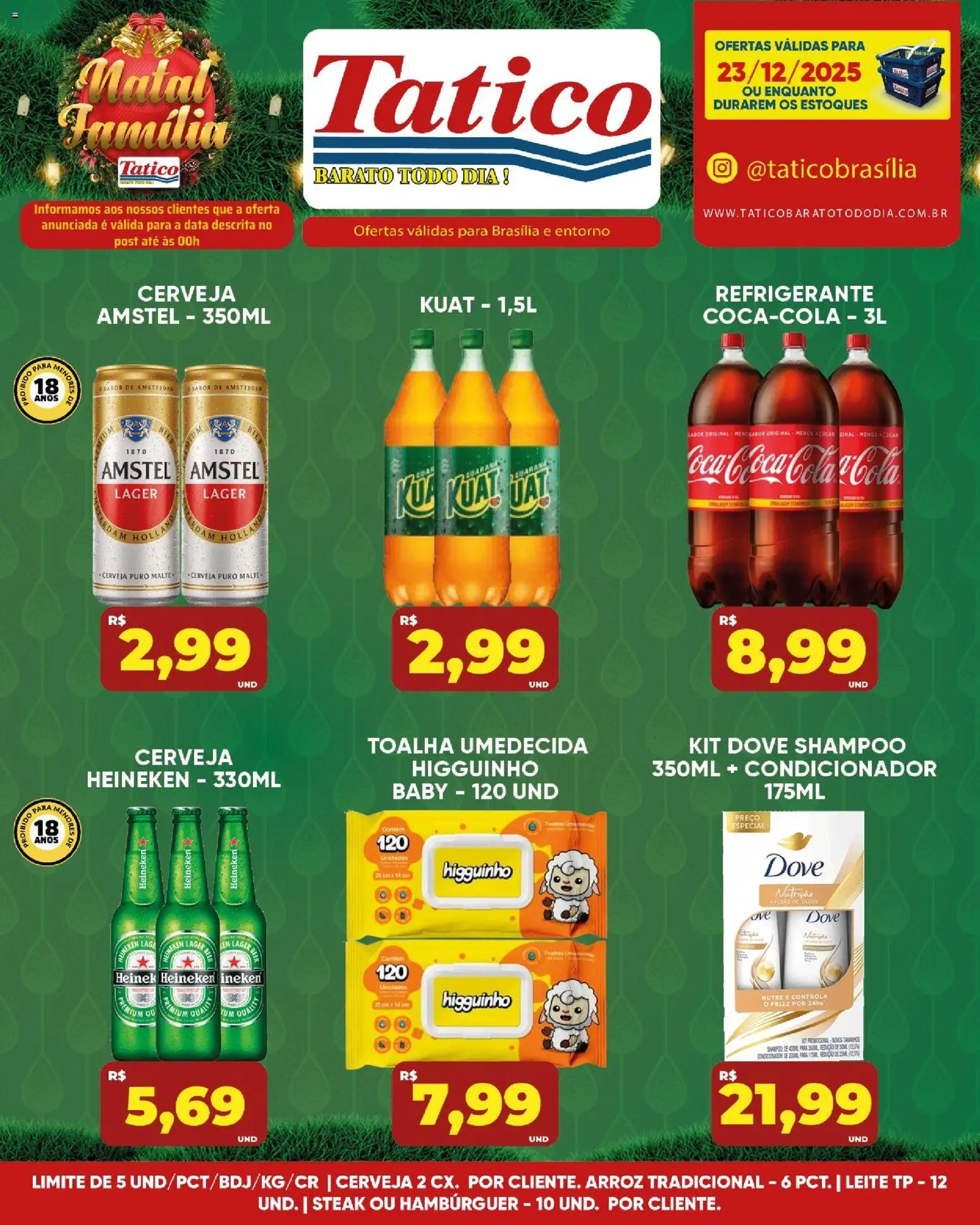 Tatico Folheto - válido de 23.12.2025 | Página: 4 | Produtos: Shampoo, Condicionador, Leite, Pá