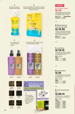 Vista previa de folleto Leonisa - Aliados Leonisa de la Leonisa válido desde 23.10.2025 | Página: 54 | Productos: Mantequilla, Aceite, Crema, Polvo