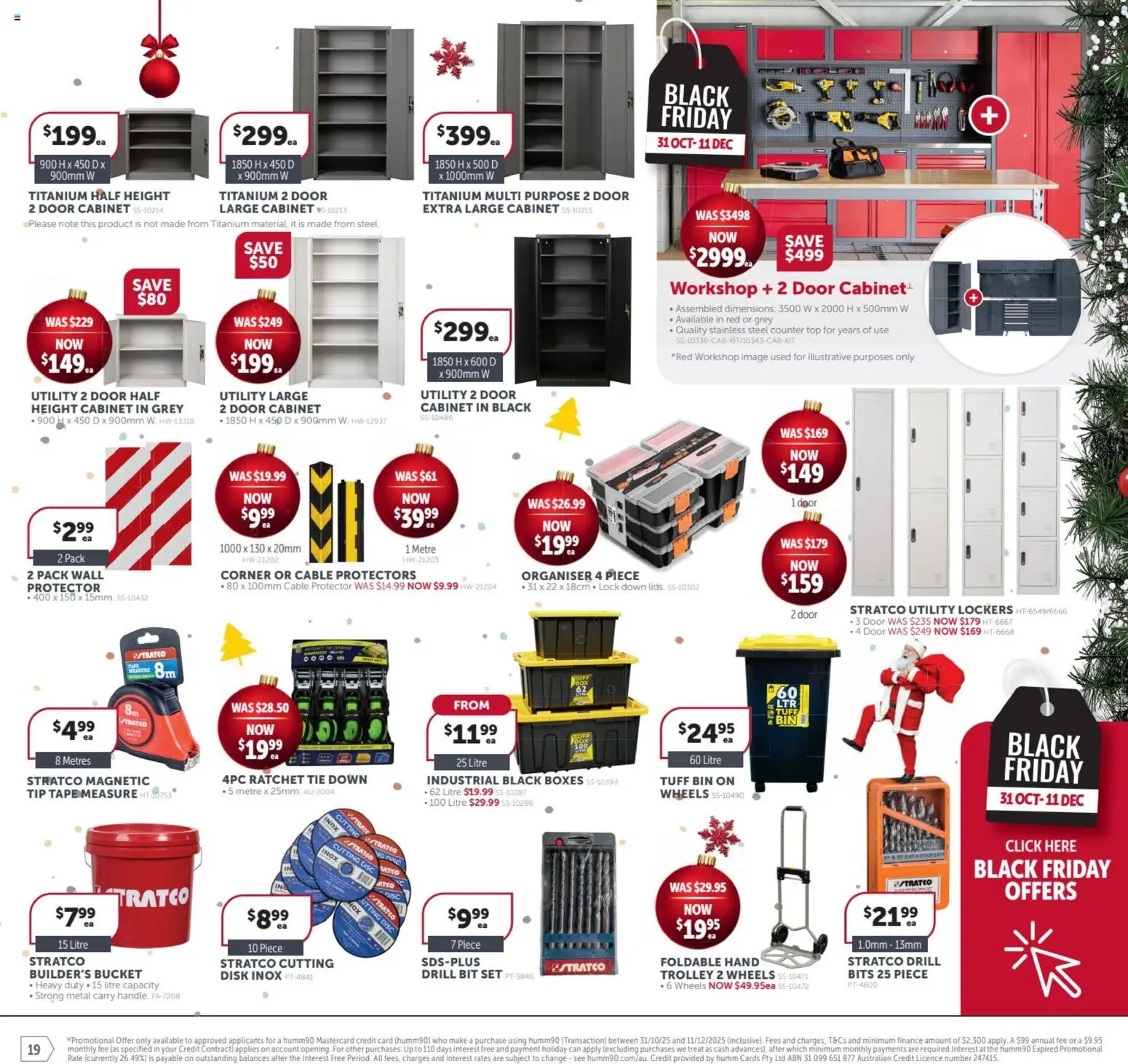 Stratco catalogue - valid from 31.10.2025 | Page: 19 | Products: Bucket, Cabinet, Door, Cable
