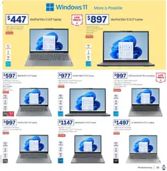 Preview of Officeworks  Catalogue  - valid from 01.01.2026 | Page: 21 | Products: Battery, Laptop