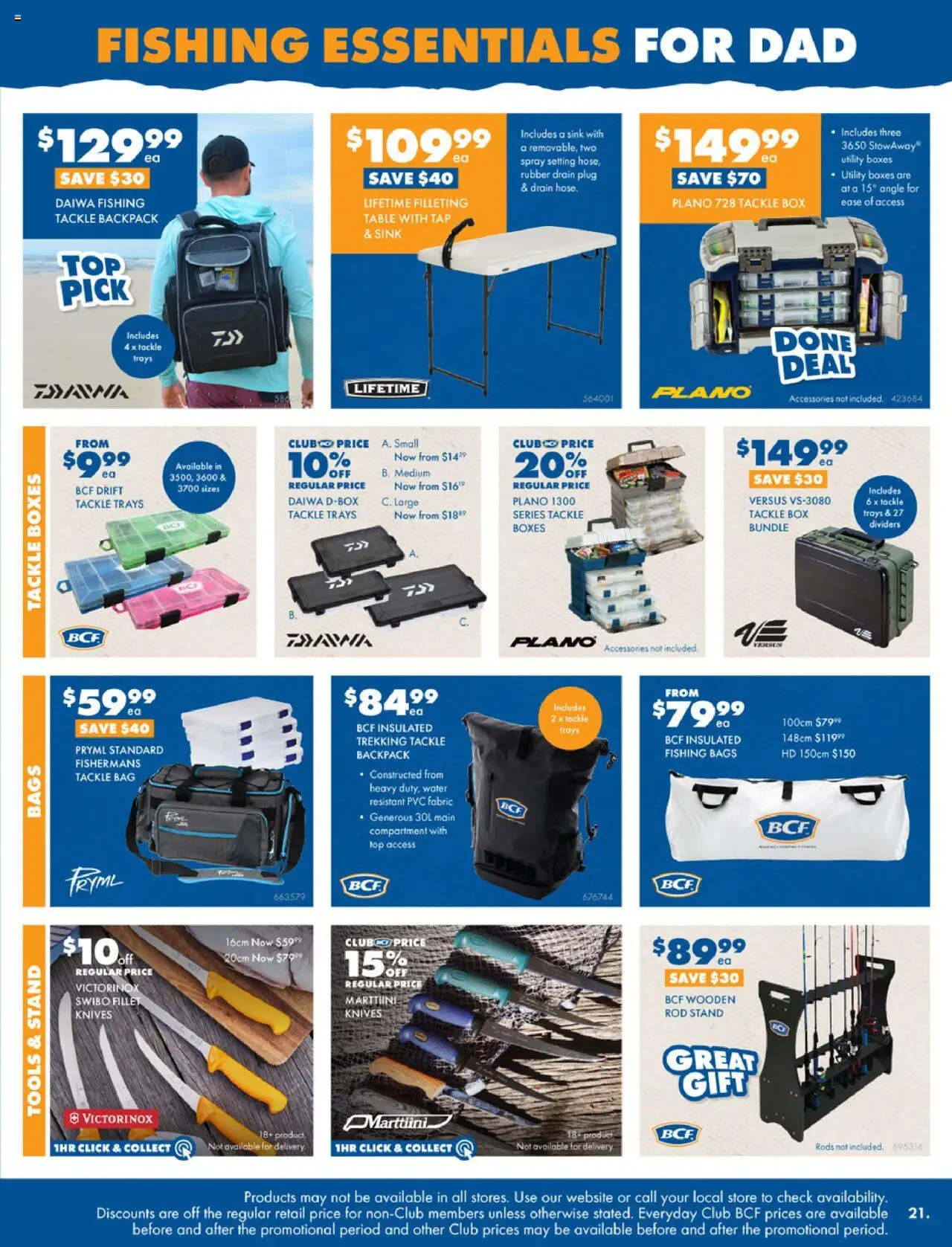 BCF catalogue - valid from 18.08.2025 | Page: 21 | Products: Box, Sink, Accessories, Bag