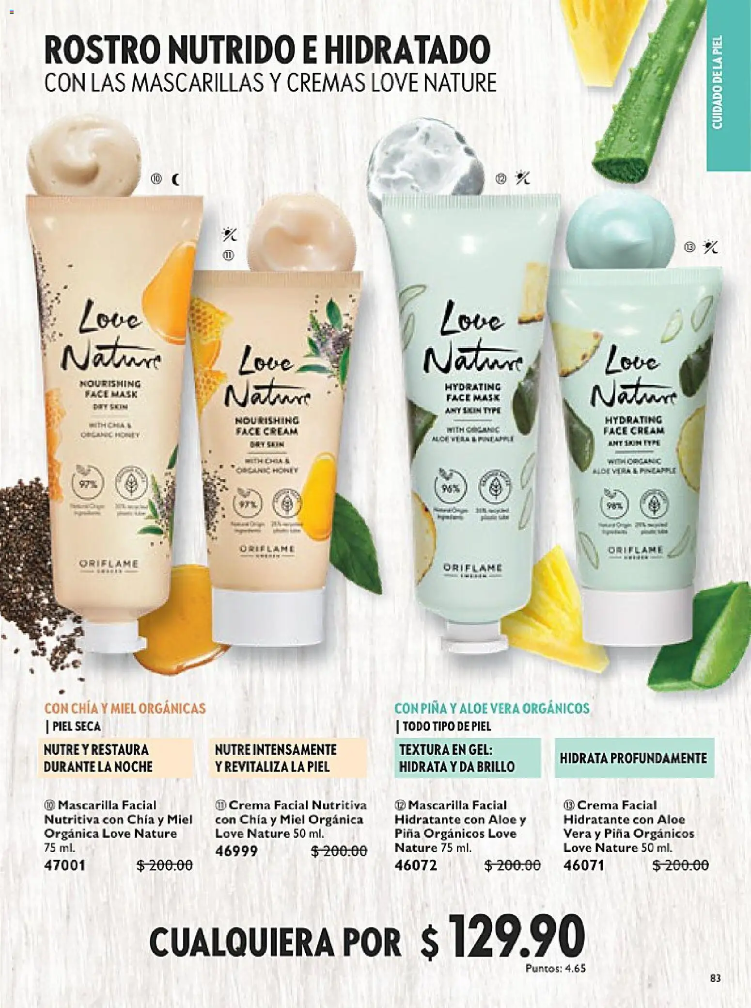 Nuevas ofertas de Oriflame válidas en toda la República Mexicana desde el 24.01.2026. ¡Encuentra las mejores ofertas en Oriflame campaña 2 2026! | Página: 83 | Productos: Crema, Brillo, Piña, Mascarilla