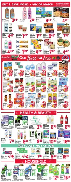 Preview of Jewel Osco weekly ads valid from 25.02.2026 | Page: 5 | Products: Conditioner, Ice cream, Vegetables, Sauce