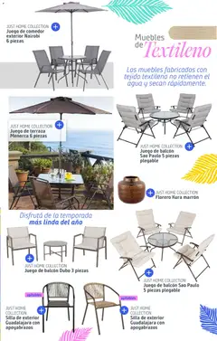 Vista previa Sodimac catálogo válido desde el 18.12.2025 | Página: 13 | Productos: Juego de comedor, Silla, Agua, Florero