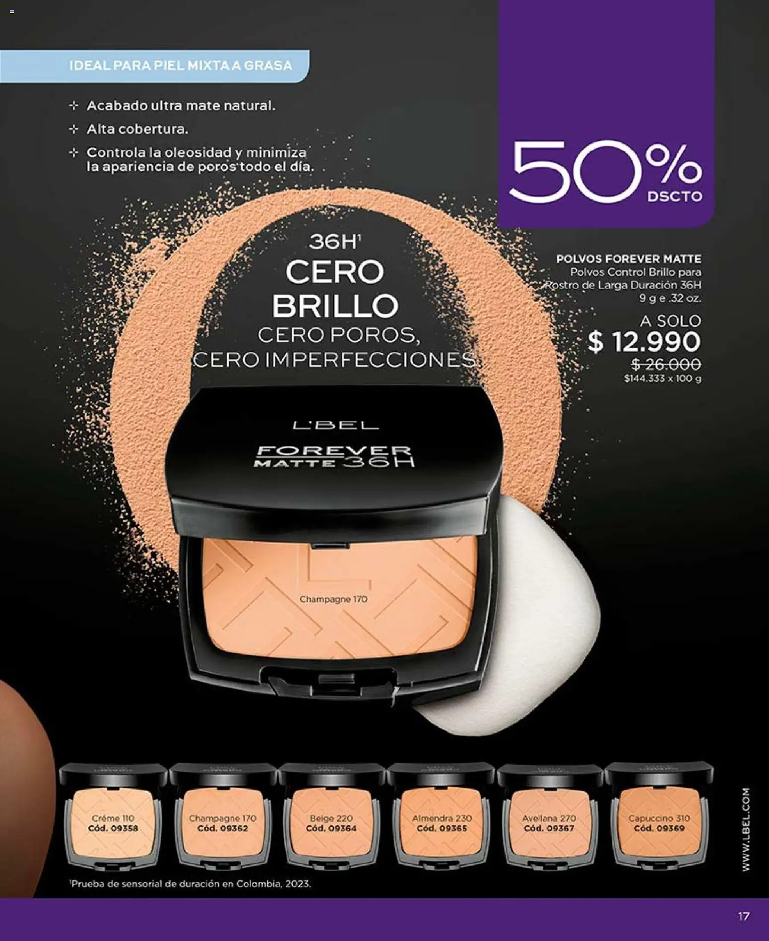 L'Bel Campaña 8 │ válido desde el 30.04.2026 | Página: 19 | Productos: Brillo, Almendra, Mate