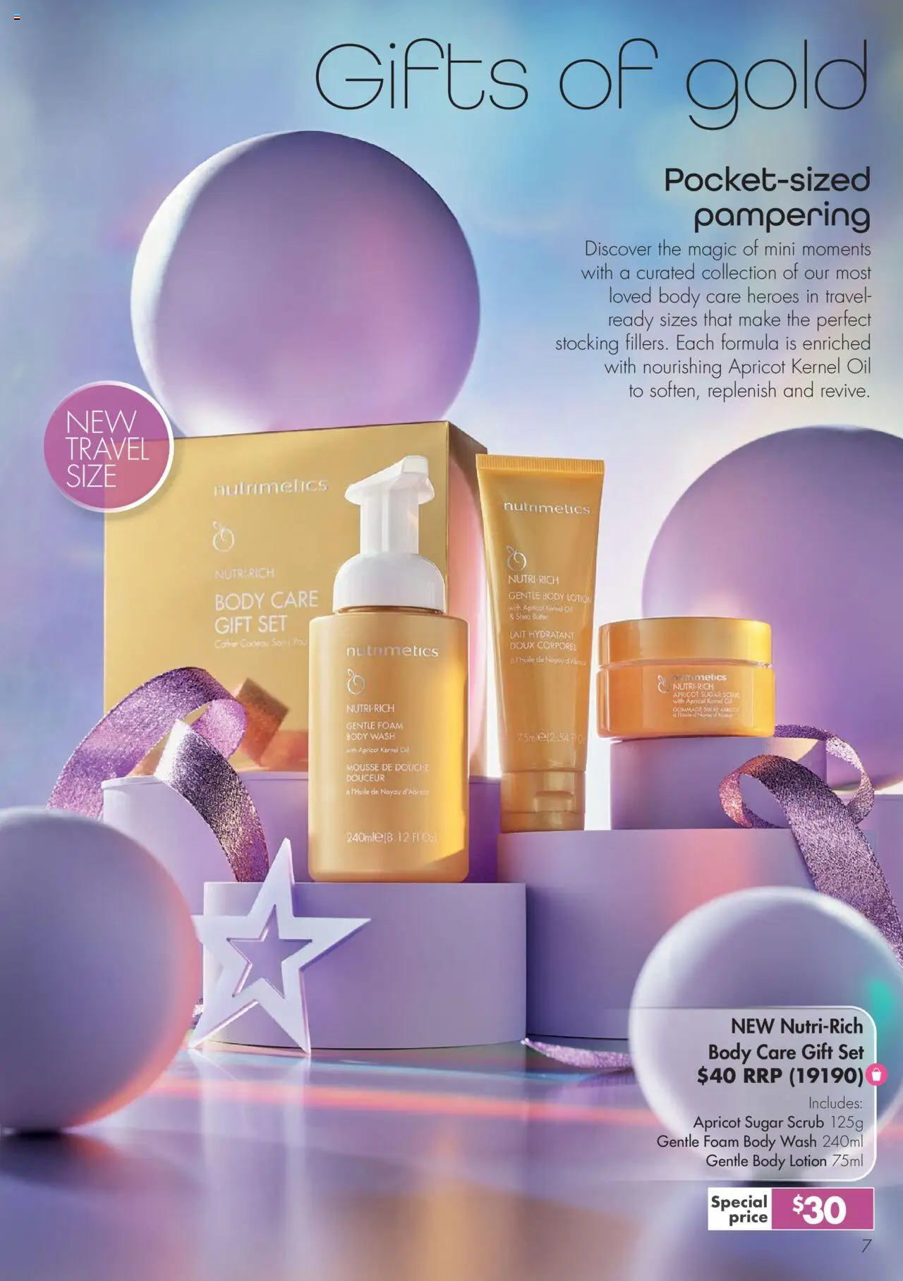 Nutrimetics catalogue - valid from 12.10.2025 | Page: 7 | Products: Butter, Scrub, Sugar, Mousse