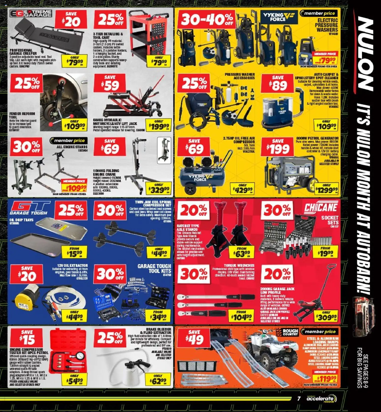 Autobarn catalogue - valid from 15.04.2026 | Page: 7 | Products: Oil, Accessories, Safe, Washer