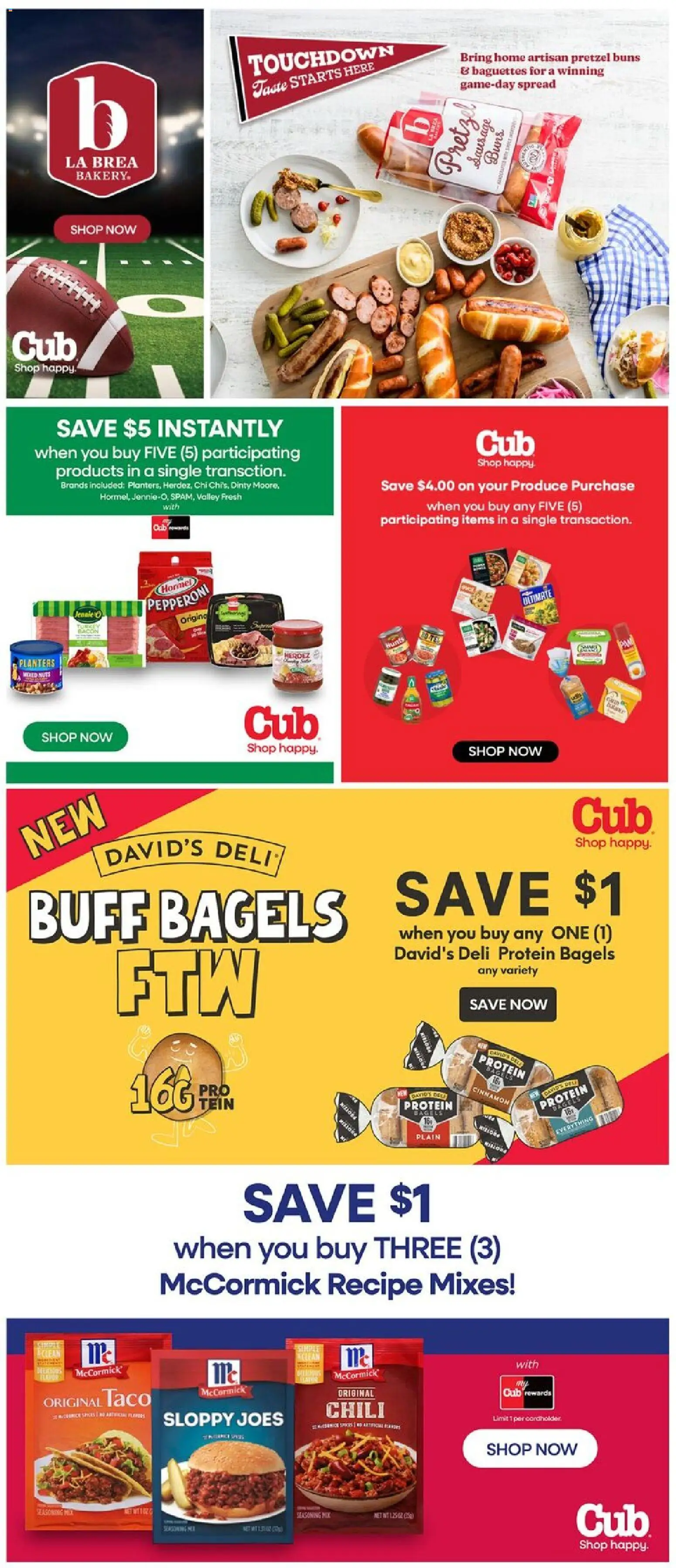 Cub Foods - Weekly Savings - MN - valid from 01.02.2026 | Page: 9 | Products: Bakery, Sausage