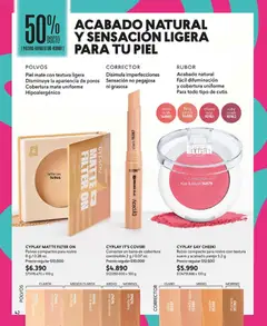 Catálogo CyZone Campaña 6 válido desde el 31.03.2026 | Página: 42 | Productos: Mate, Corrector, Rubor