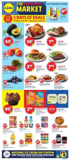 Lidl Weekly Ad - NY - valid from 18.07.2025 | Page: 2 | Products: Oil, Chocolate, Cream, Lime