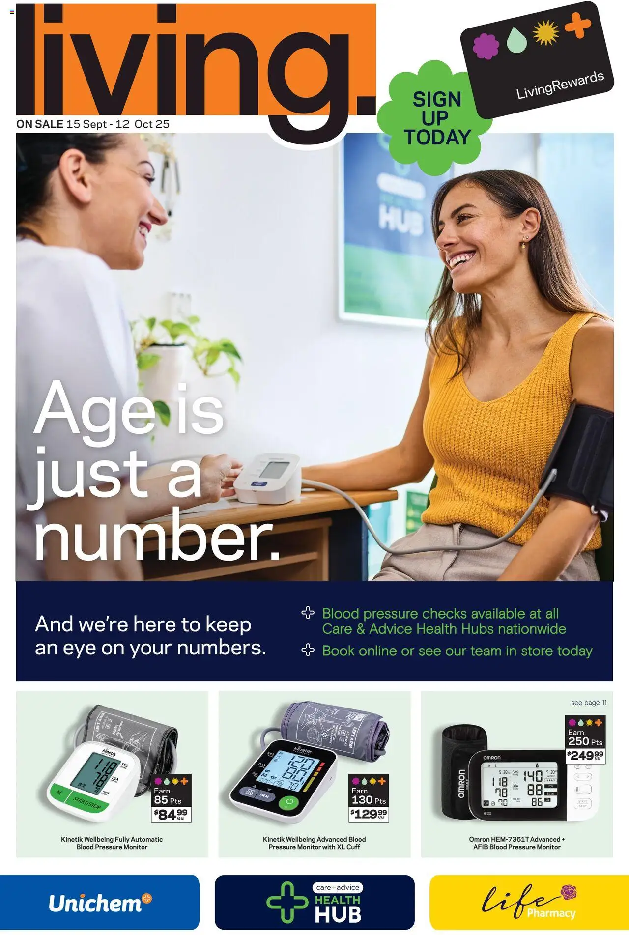 Life Pharmacy catalogue from 15.09.2025 | Page: 1