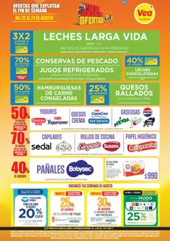 Vista previa Vea - Oferta fin de semana válido desde el 22.08.2025