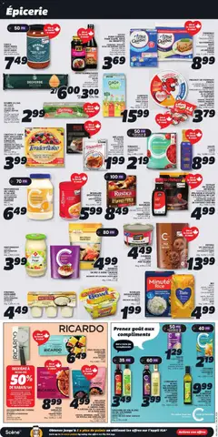 Preview of IGA weekly flyer / circulaire from shop IGA valid from 09.04.2026 | Page: 10 | Products: Rice, Chips, Salad, Pizza