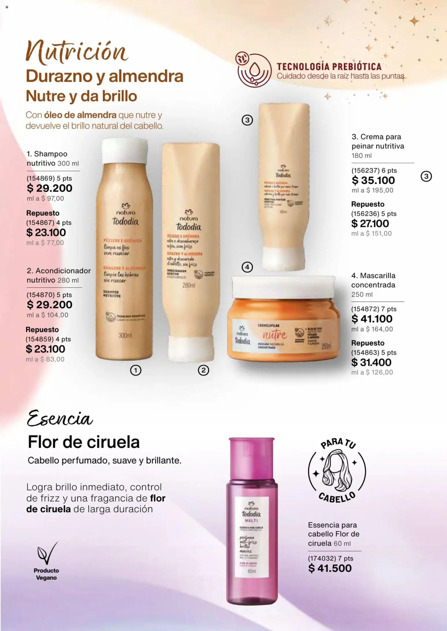 Natura revista - valida desde el 13.11.2025 | Página: 167 | Productos: Almendra, Crema, Fragancia, Acondicionador