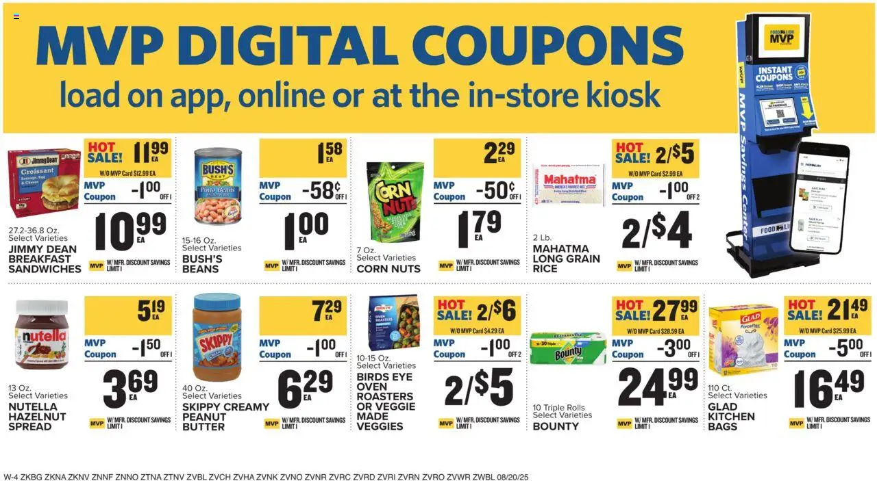 Food Lion Weekly Ad - valid from 20.08.2025 | Page: 18 | Products: Corn, Butter, Cheese, Rice