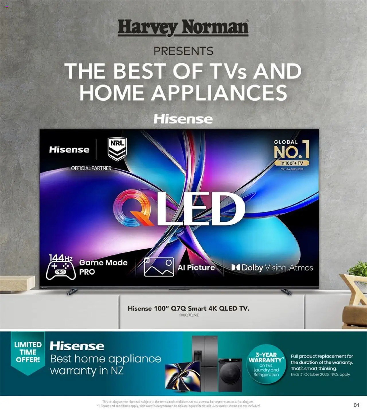 Harvey Norman catalogue from 01.10.2025 | Page: 1