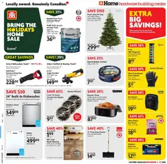 Preview of Home Hardware weekly flyer / circulaire from shop Home Hardware valid from 04.12.2025