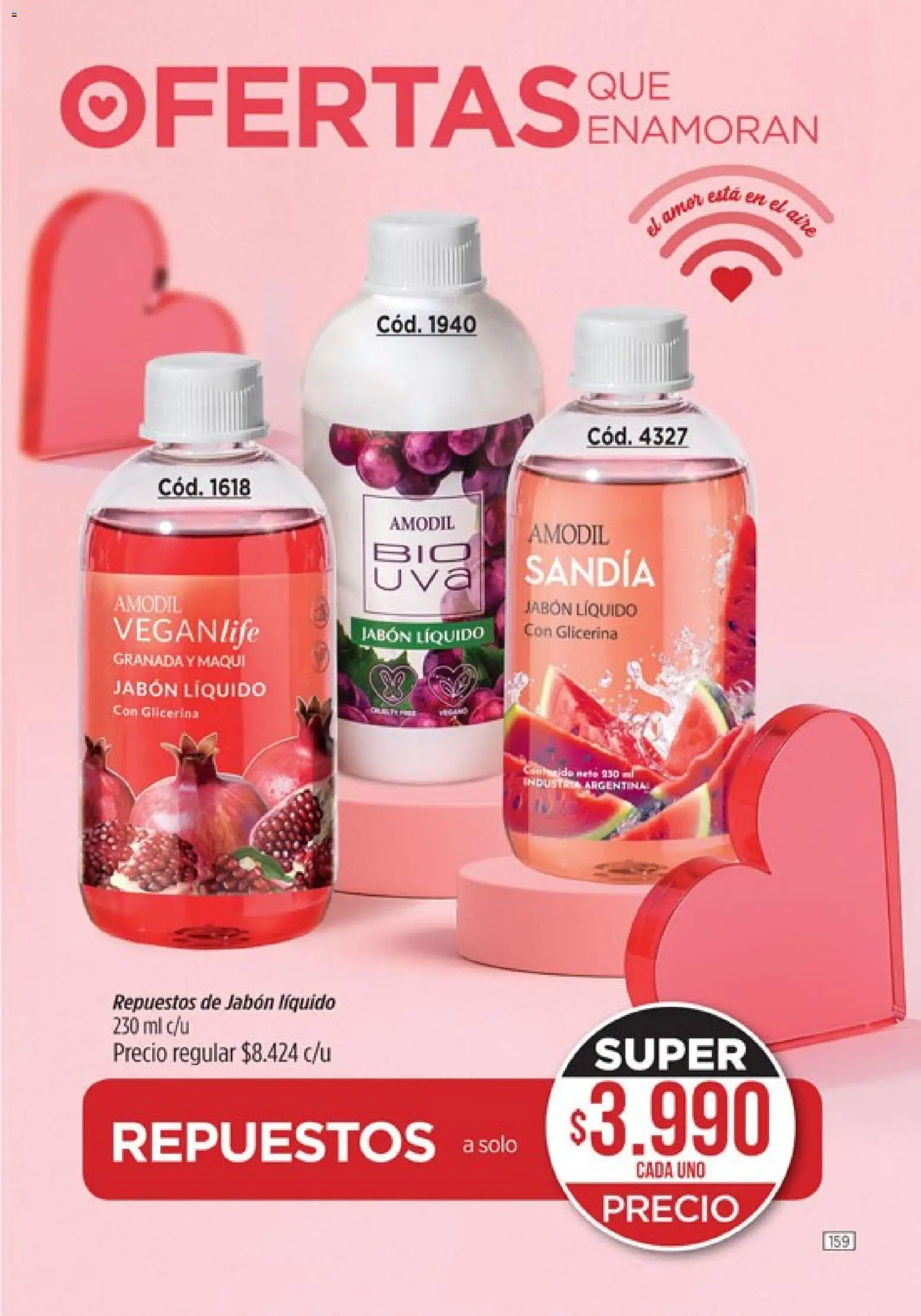 Catálogo Amodil Campaña 2 │ válido desde el 01.02.2026 | Página: 159 | Productos: Sandía, Jabón líquido, Jabón