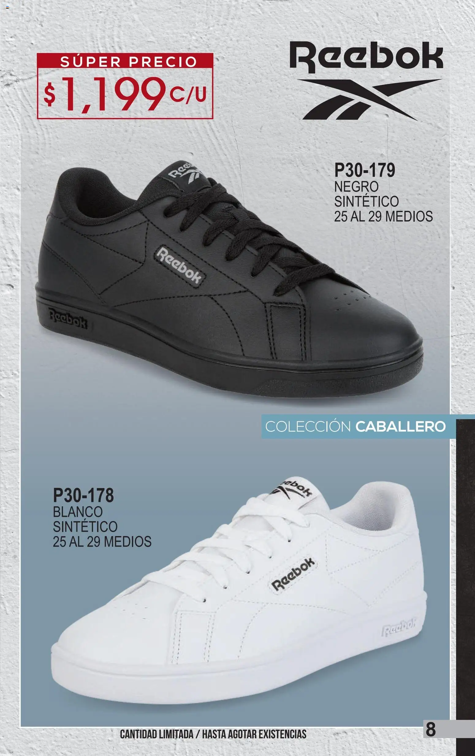 Nuevas ofertas de Cklass válidas en toda la República Mexicana desde el 02.01.2026. ¡Encuentra las mejores ofertas en Cklass catálogo Especial Reebok & Adidas! | Página: 9