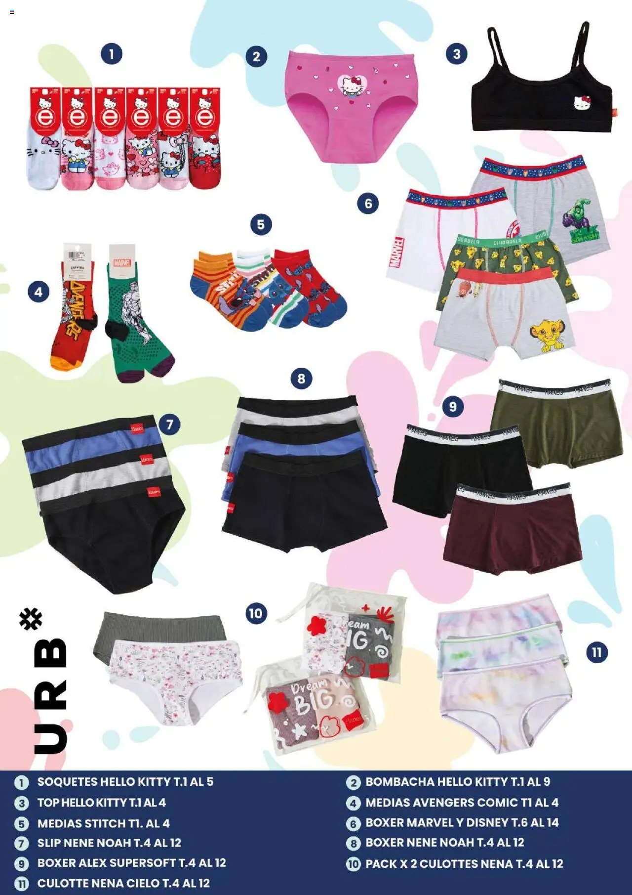 Jumbo - Dia del Niño │ válido desde el 05.08.2025 | Página: 6 | Productos: Bombacha, Top, Culotte, Medias