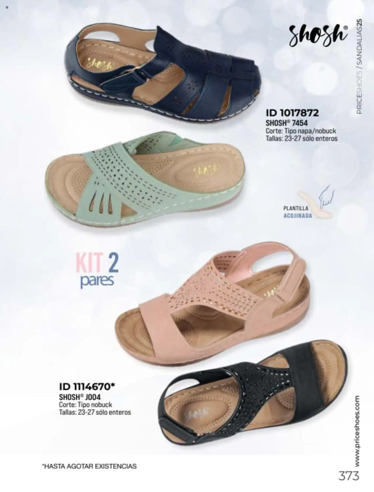 Nuevas ofertas de Price Shoes válidas en toda la República Mexicana desde el 27.01.2025. ¡Encuentra las mejores ofertas en Price Shoes catálogo Sandalias! | Página: 373