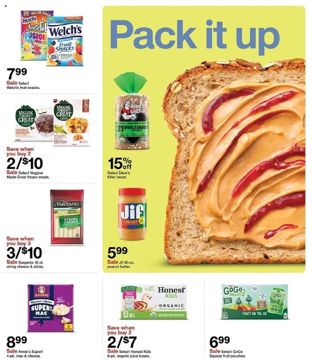 Target Weekly Ad - valid from 17.08.2025 | Page: 5 | Products: Fusion, Cheese, Chocolate, Juice