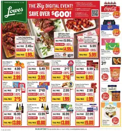 Preview of Lowes Foods weekly ads valid from 10.09.2025