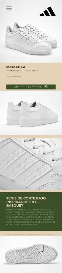 Vista previa de SC Pakar catálogo Regalos Premium, nuevo folleto de la tienda, válido en México a partir del 14.11.2025 | Página: 13 | Productos: Tenis