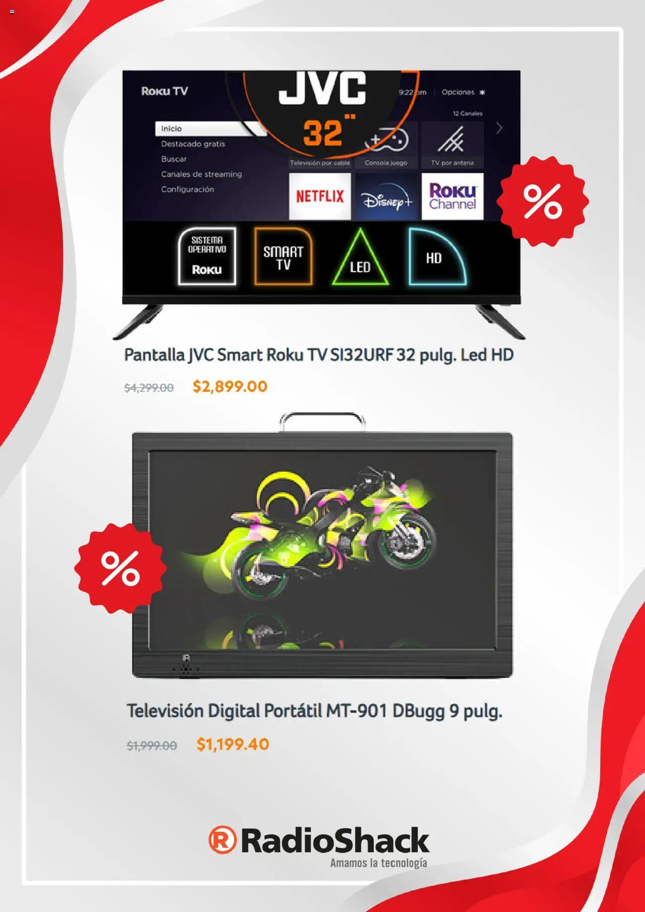 Nuevas ofertas de Radio Shack válidas en toda la República Mexicana desde el 01.08.2025. ¡Encuentra las mejores ofertas en Radio Shack - Catálogo! | Página: 3 | Productos: Cable, Juego, Televisión, Antena