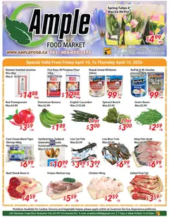 Preview of Ample Food Market  weekly flyer Brampton from shop Ample Food Market valid from 10.04.2026