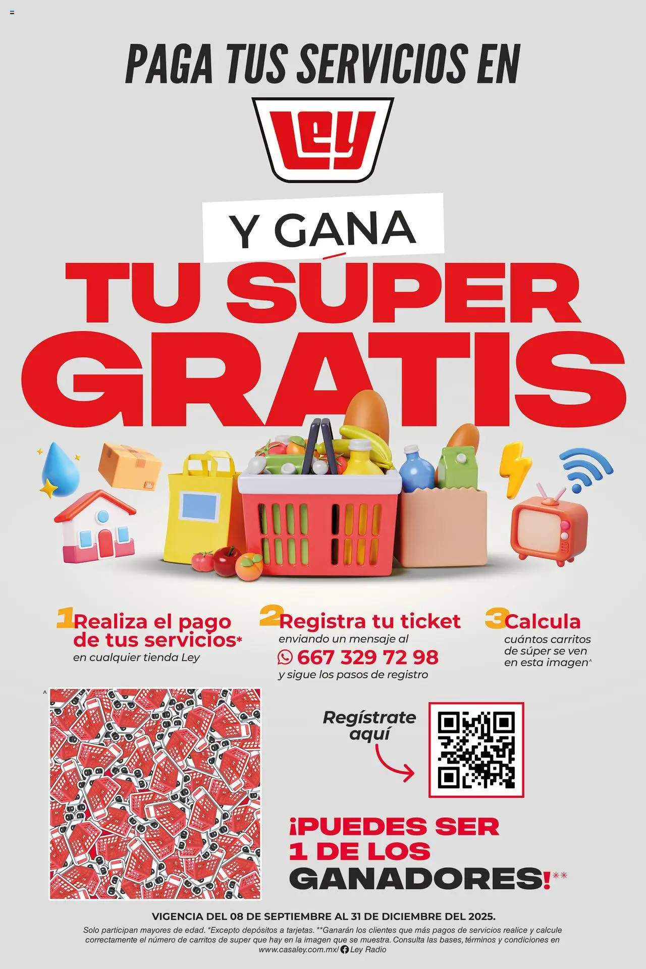 Nuevas ofertas de Casa Ley válidas en toda la República Mexicana desde el 08.09.2025. ¡Encuentra las mejores ofertas en Casa Ley - Folleto - Paga tus servicios y gana super gratis! | Página: 1 | Productos: Radio