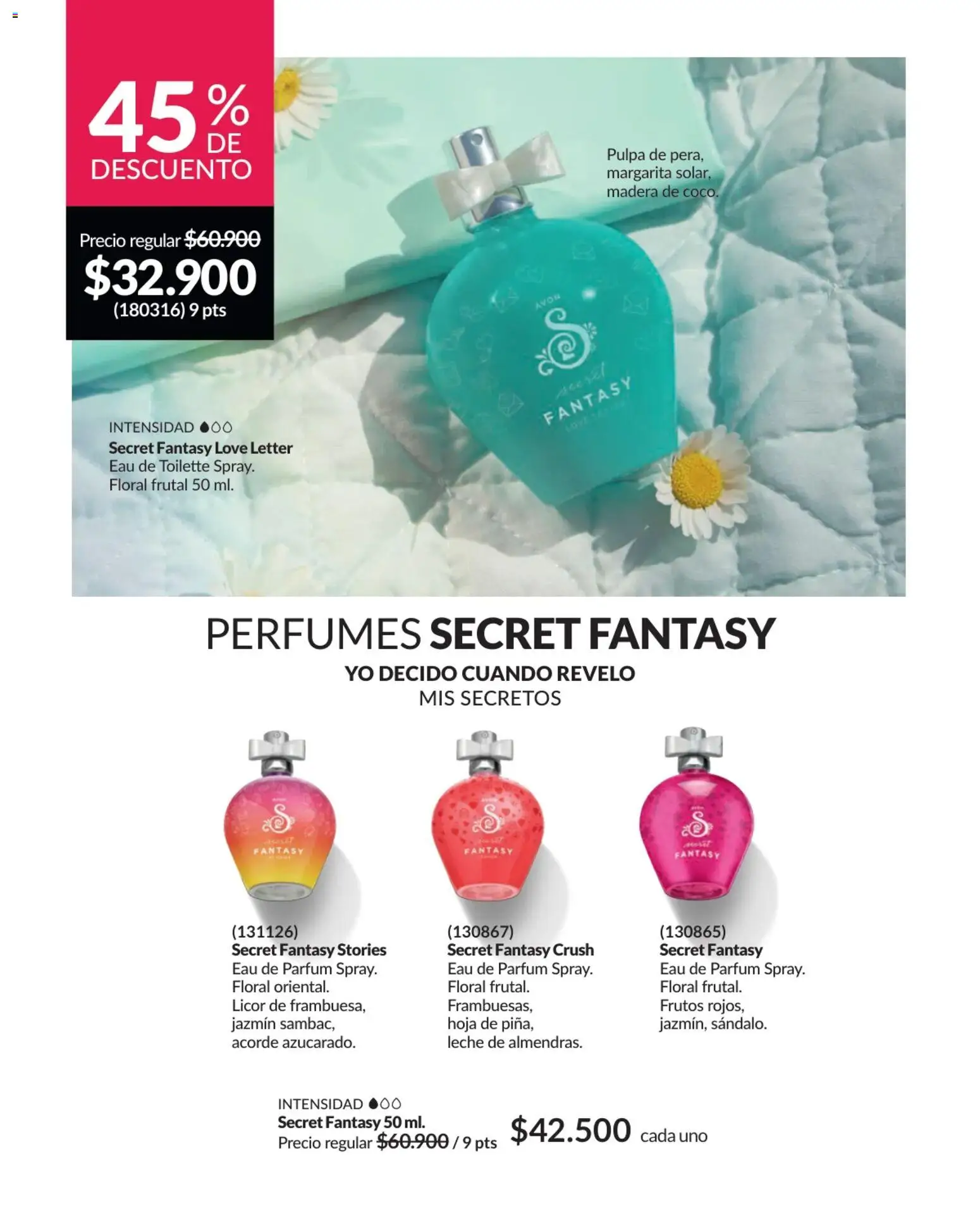 Avon revista - valida desde el 01.04.2026 | Página: 92 | Productos: Eau de toilette, Leche