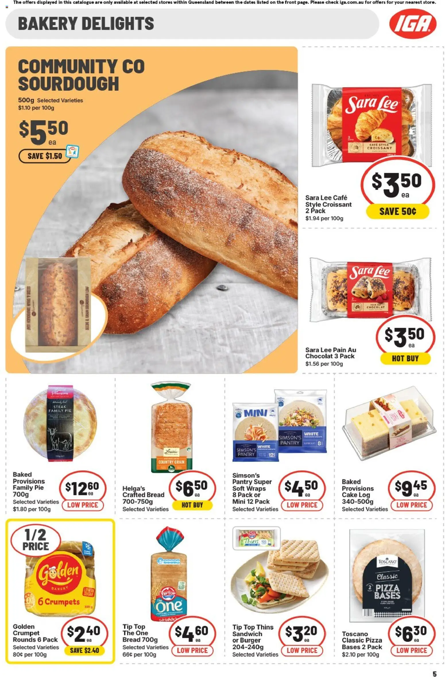 IGA catalogue - valid from 31.12.2025 | Page: 8 | Products: Chicken, Pork, Fish, Beef