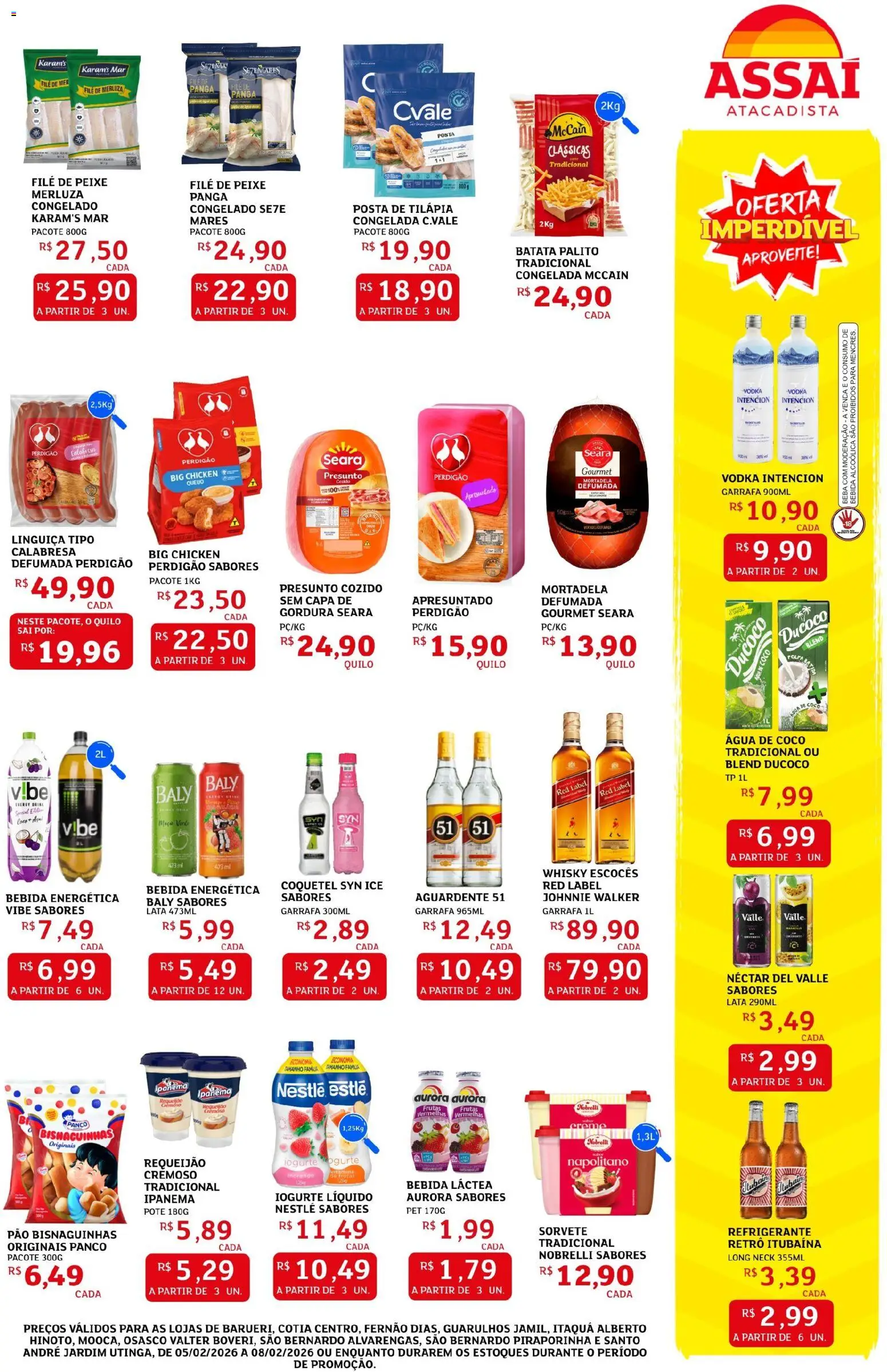 Assaí Atacadista Folheto - válido de 05.02.2026 | Página: 3