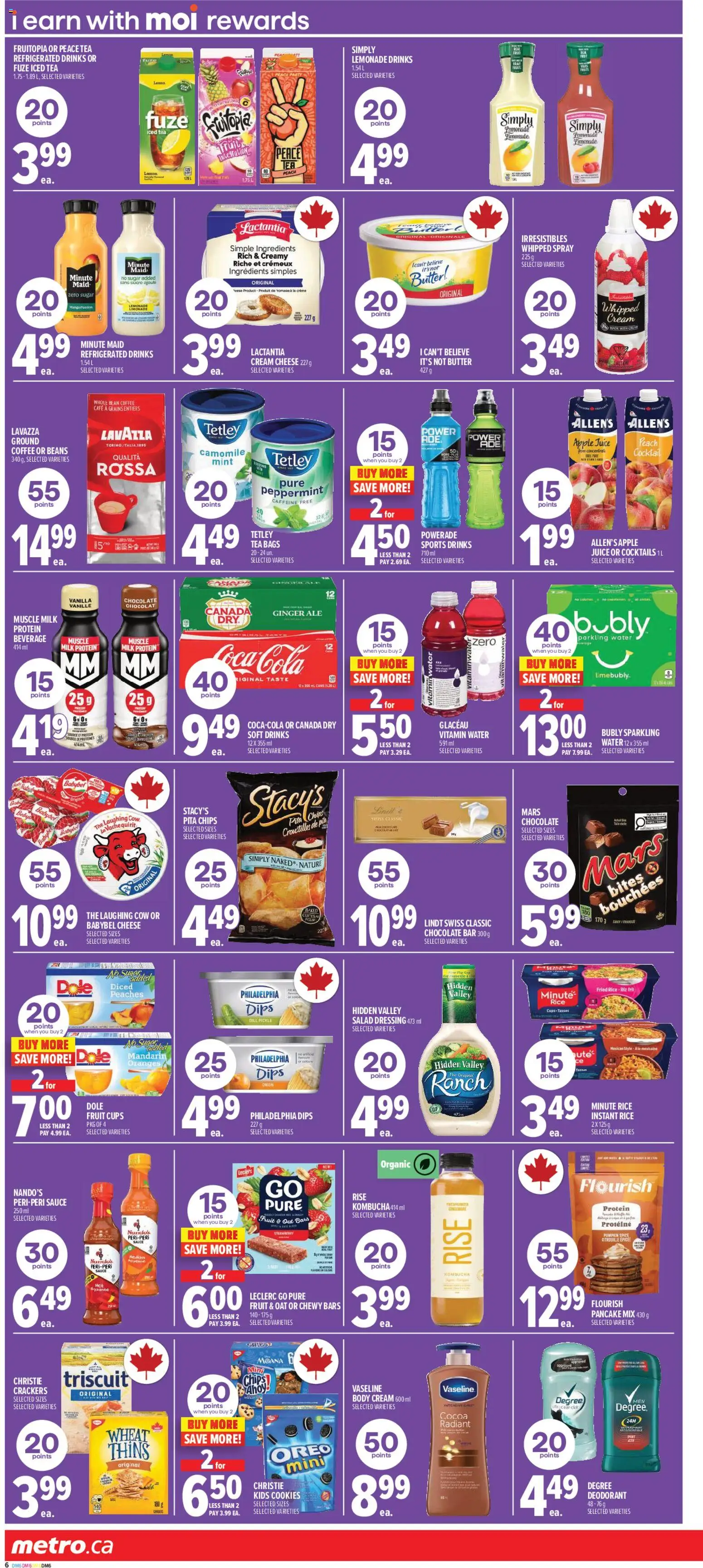 Metro flyer valid from 23.10.2025 | Page: 12 | Products: Chips, Cream, Cookies, Deodorant