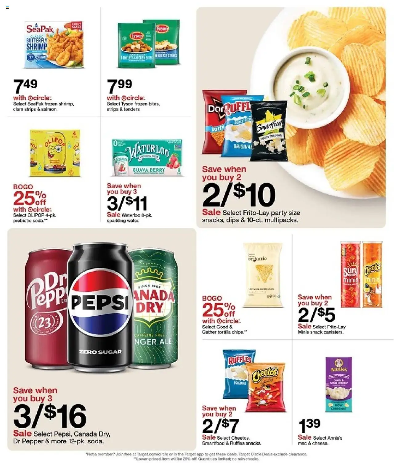 Target Weekly Ad - valid from 21.09.2025 | Page: 10 | Products: Chips, Water, Sugar, Pepper