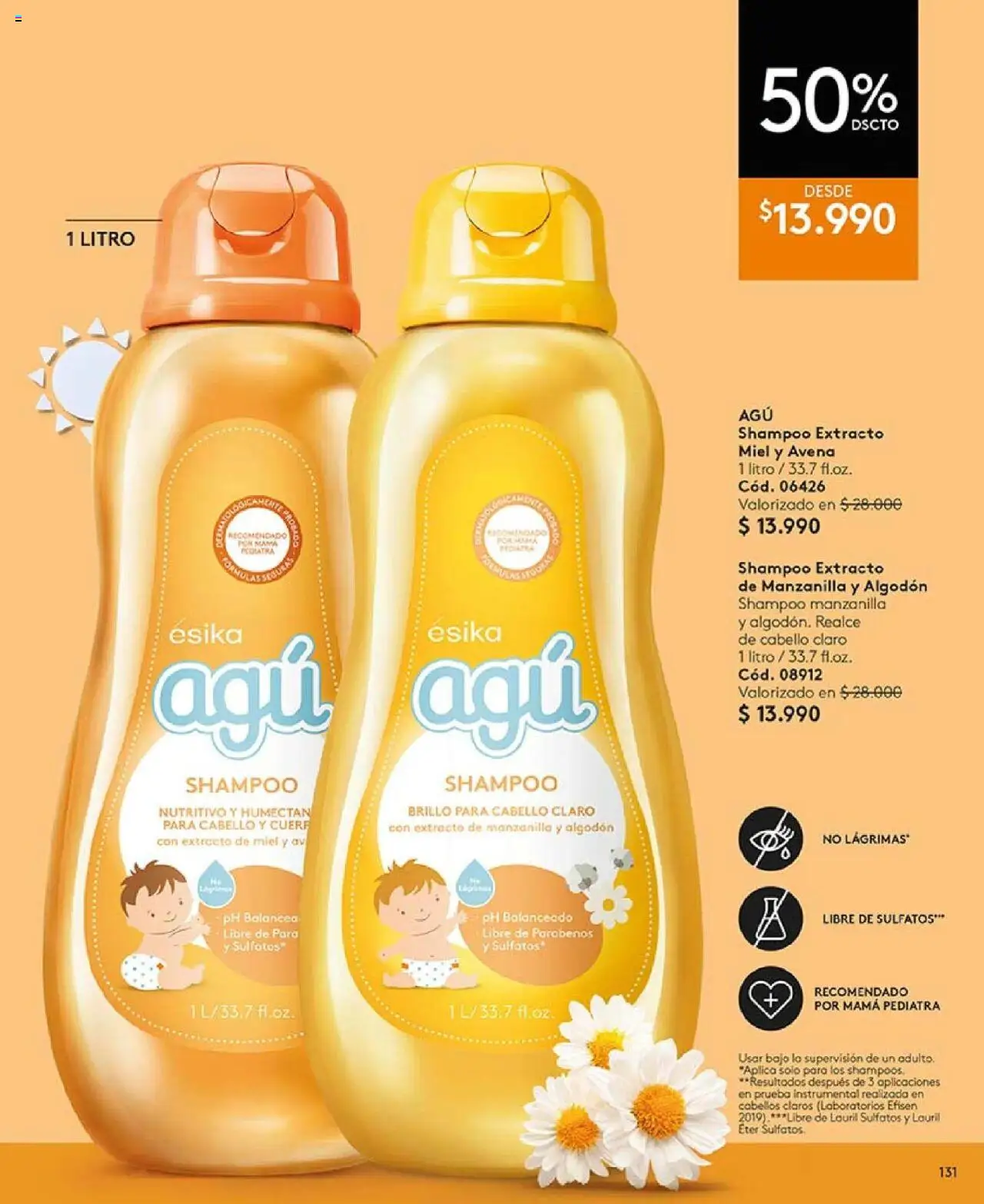 Catálogo Ésika Campaña 15 │ válido desde el 15.09.2025 | Página: 131 | Productos: Avena, Brillo, Algodón, Shampoo