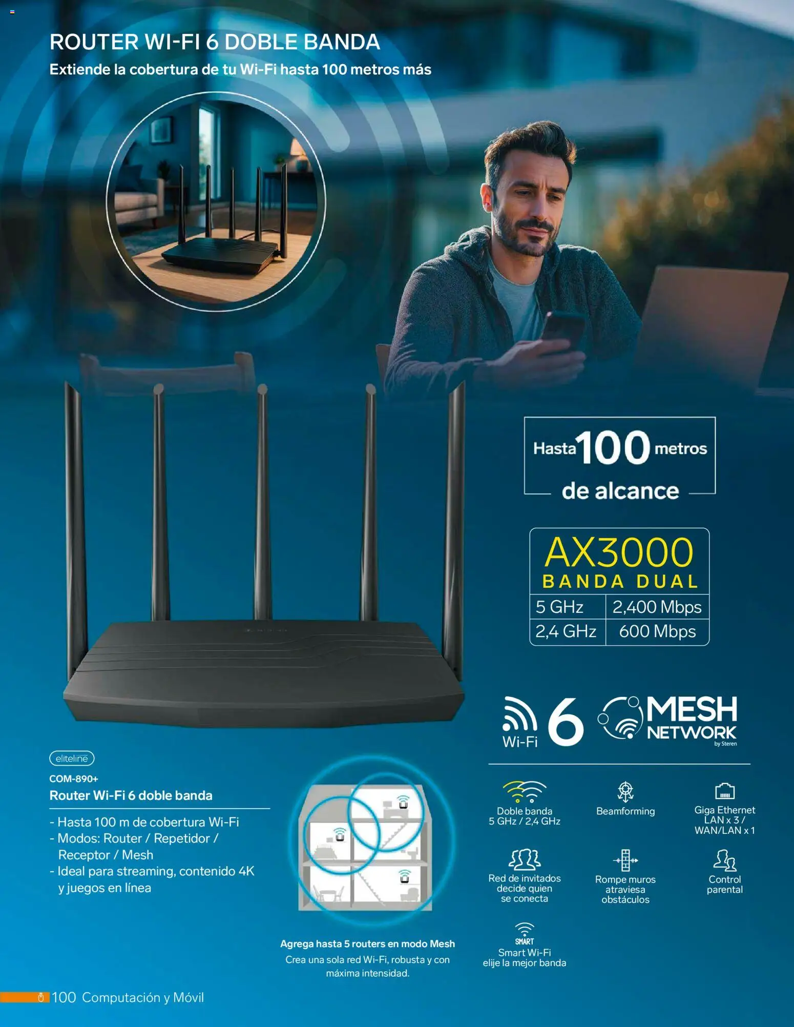 Nuevas ofertas de Steren válidas en toda la República Mexicana desde el 01.01.2026. ¡Encuentra las mejores ofertas en Steren catálogo! | Página: 112 | Productos: Movil