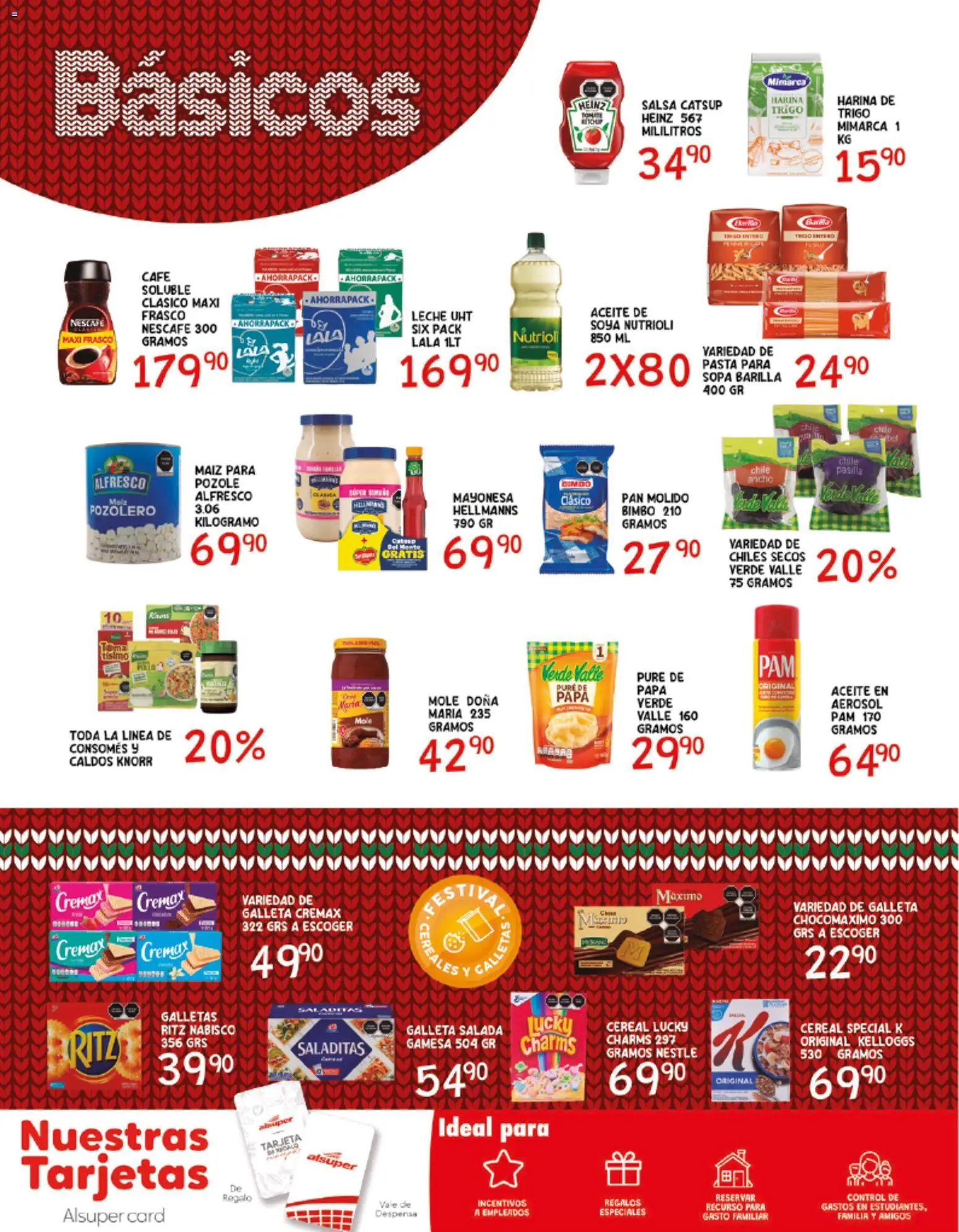 Nuevas ofertas de Alsuper válidas en toda la República Mexicana desde el 21.11.2025. ¡Encuentra las mejores ofertas en Alsuper folleto Chihuauha Capital! | Página: 6 | Productos: Maíz, Pan molido, Frasco, Leche