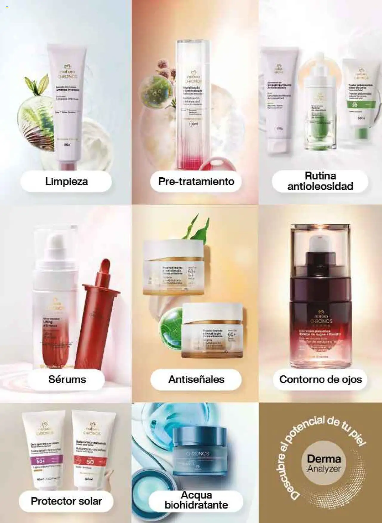 Nuevas ofertas de Natura válidas en toda la República Mexicana desde el 17.09.2025. ¡Encuentra las mejores ofertas en Natura - Campaña 15 2025! | Página: 86 | Productos: Contorno de ojos, Contorno, Protector solar