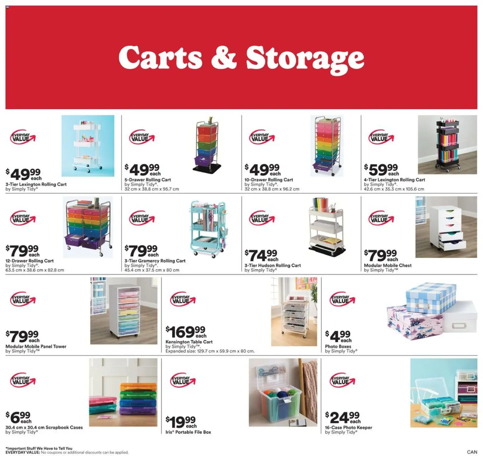 Michaels flyer valid from 26.11.2025 | Page: 15 | Products: Table, Box
