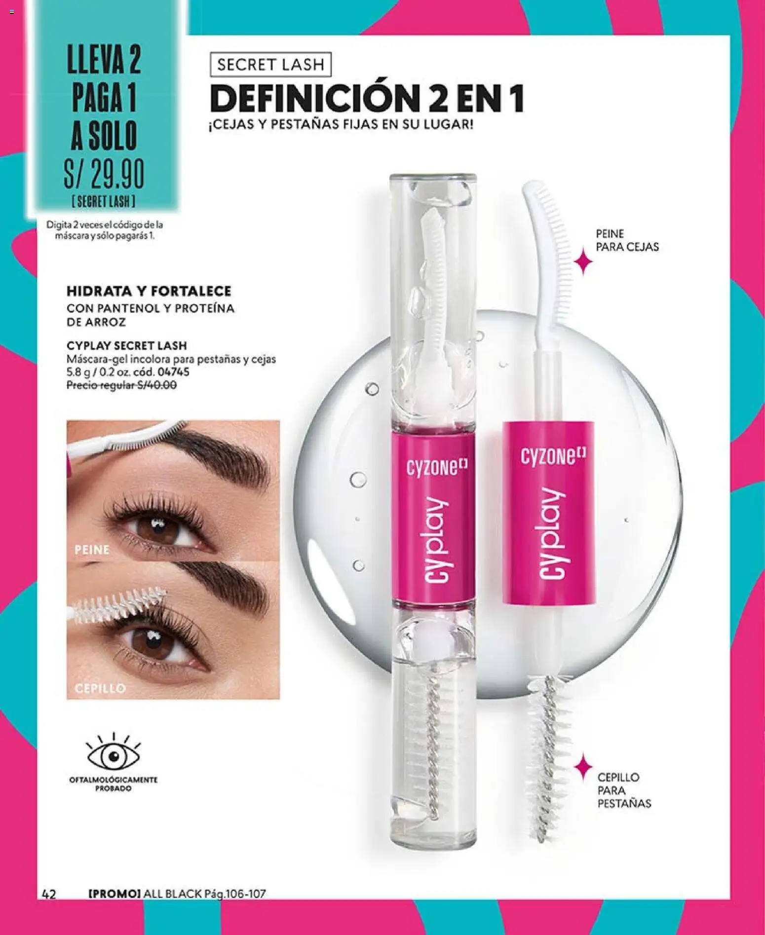 Catálogo CyZone válido desde 14.03.2026 | Página: 42 | Productos: Máscara, Arroz