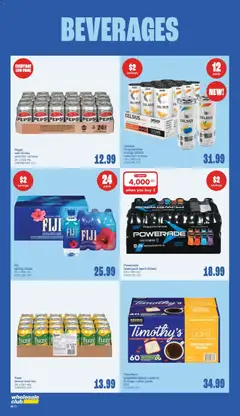 Preview of Wholesale Club weekly flyer / circulaire from shop Wholesale Club valid from 29.01.2026 | Page: 17 | Products: Tea, Coffee